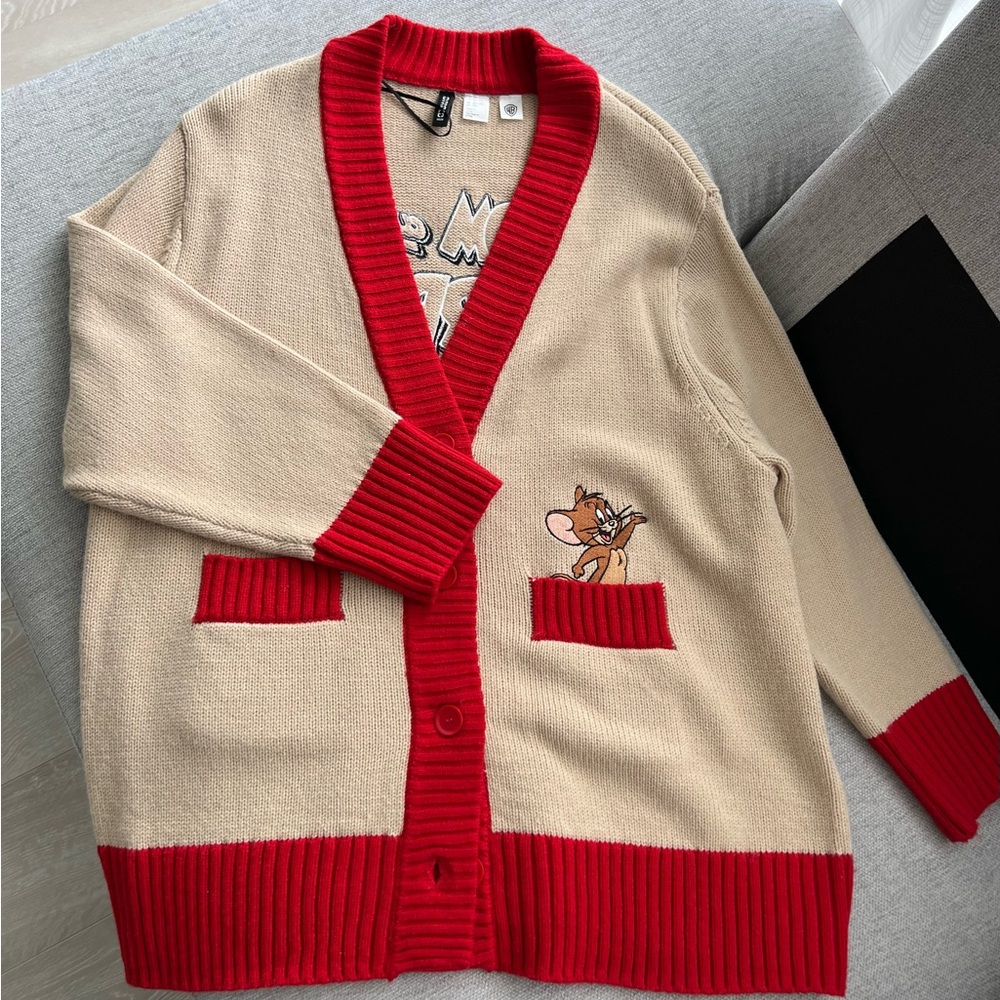H&M Tom and Jerry Cardigan Sweater